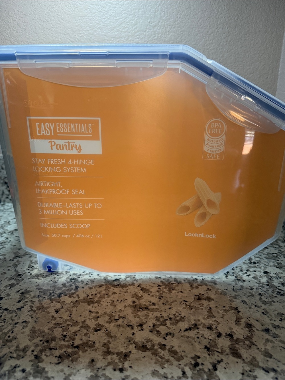 LocknLock Easy Essentials Pantry 50-Cup Food Storage Container - Picture 6 of 10